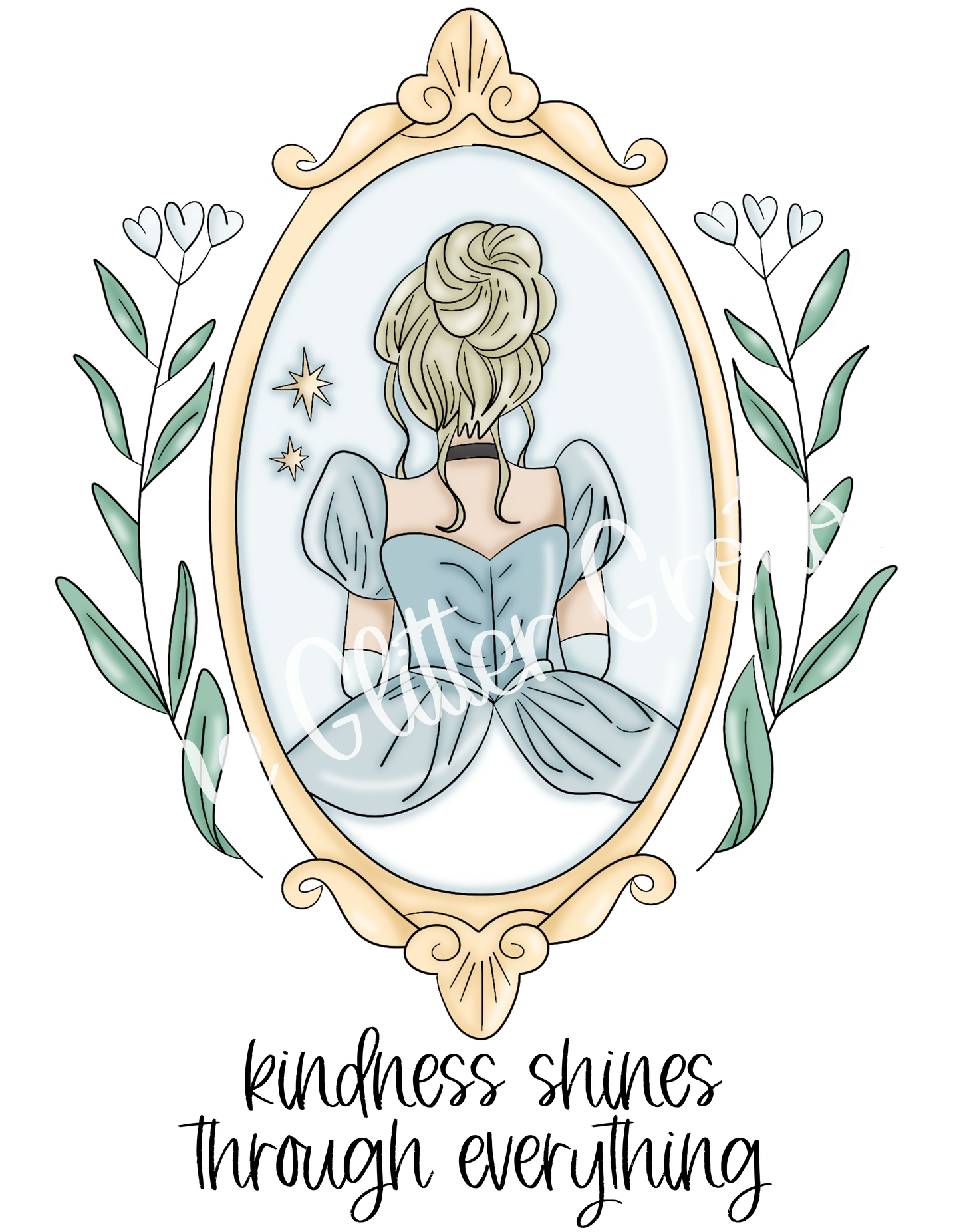 Princesses (click for all designs)- Comfort Color Tee