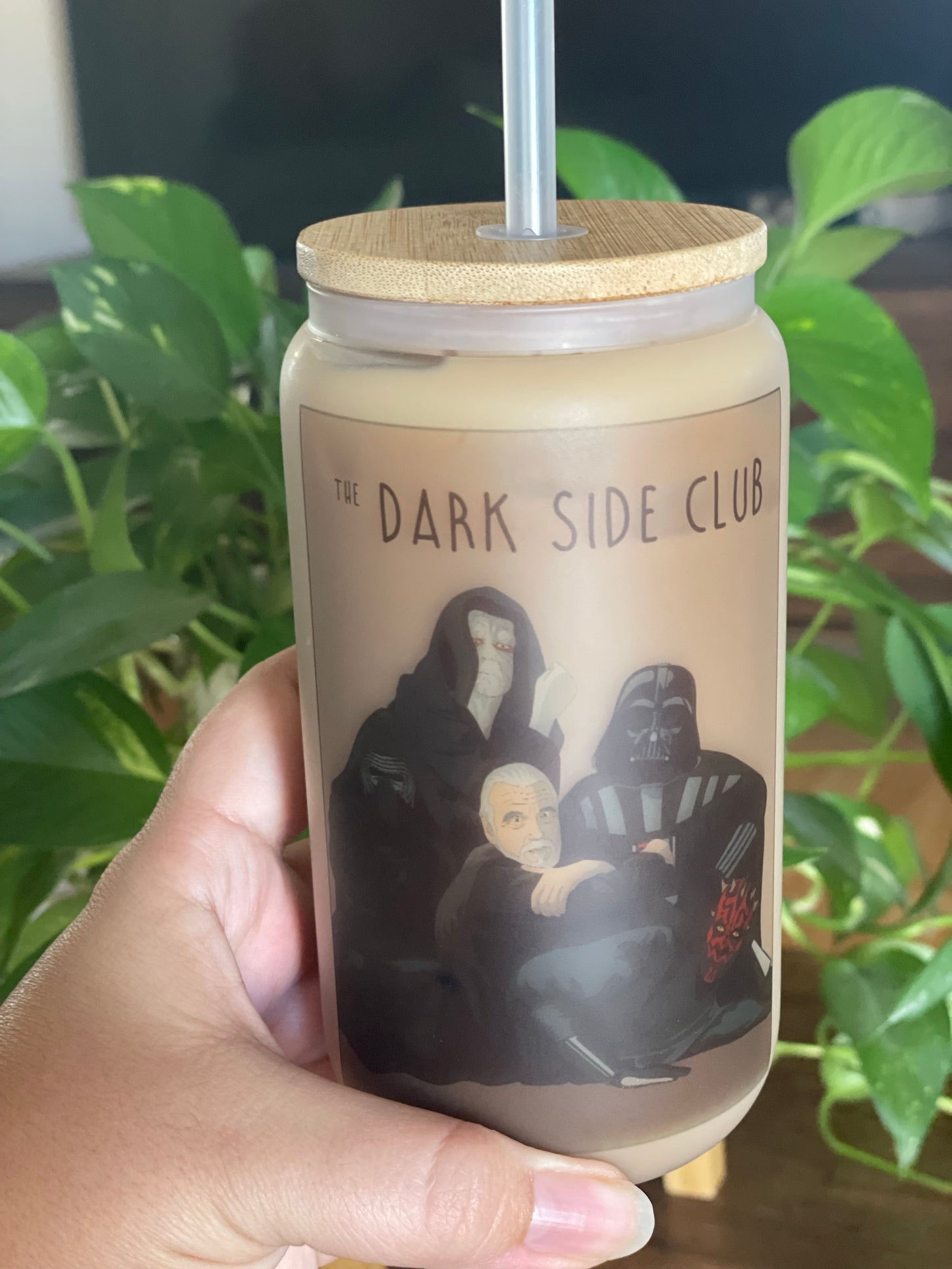 Dark Side Club Glass